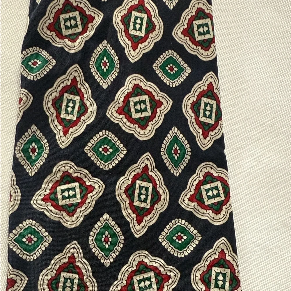 Elegant Holiday Patterned Men's Tie
